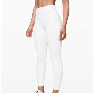White Lululemon Leggings